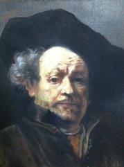Copie Portrait Rembrandt par S. Badeuil
